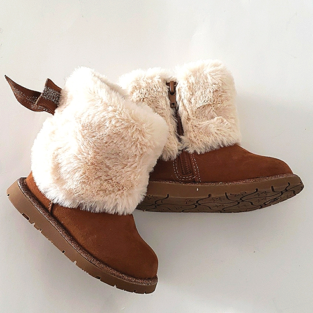 Olive & Edie faux fur boot